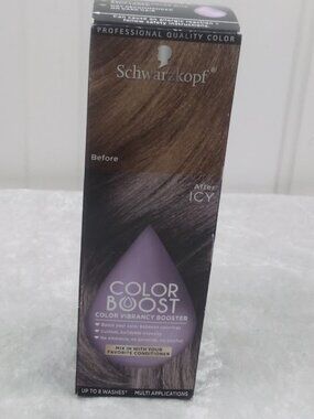Schwarzkopf Color Boost Color Vibrancy Booster Icy Liquid 1 fl oz